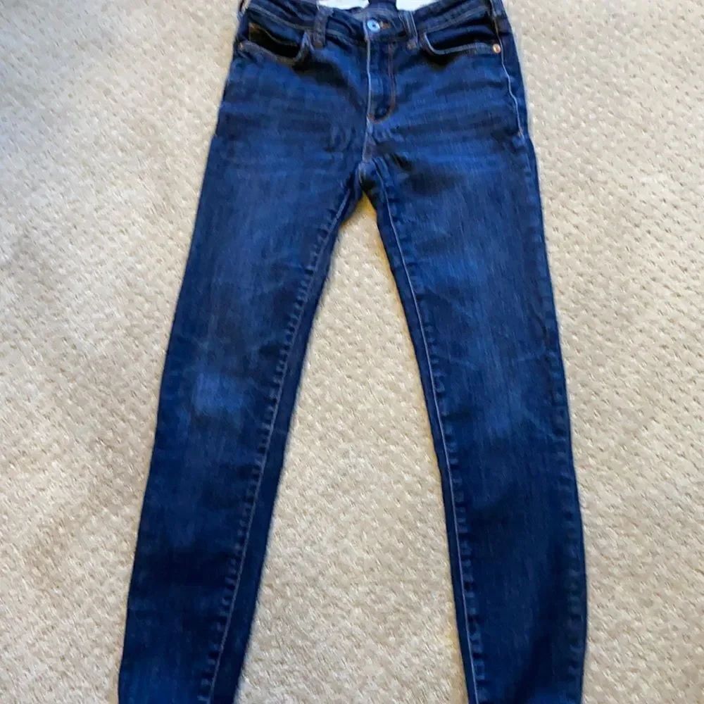Pilcro High‑Rise Denim Legging Women’s 26 Blue — Fair to Good Condition